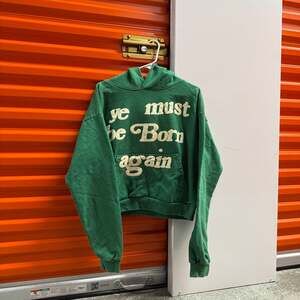 Cactus Plant Flea Market Ye Must Be Born Again Hoodie Green